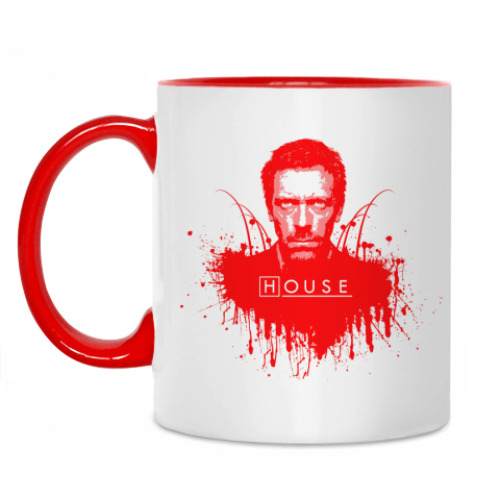 Кружка с принтом Dr. House