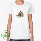 Женская футболка органик