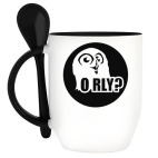 Кружка с ложкой