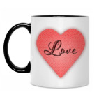 Кружка двухцветная