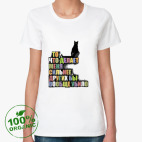 Женская футболка органик