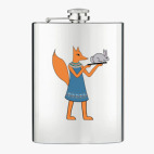 Фляжка стальная