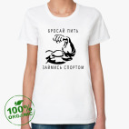 Женская футболка органик