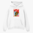 Толстовка худи оверсайз