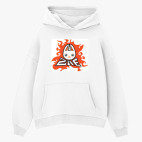 Толстовка худи оверсайз