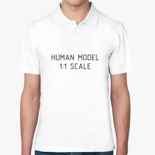 Рубашка поло с принтом модель