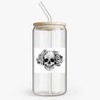 Банка с бамбуковой крышкой