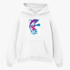 Толстовка худи оверсайз