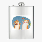 Фляжка стальная