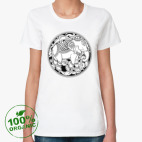 Женская футболка органик