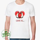 Мужская футболка органик