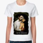 Женская футболка, белая