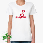 Женская футболка органик