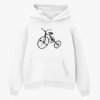 Толстовка худи оверсайз