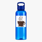 Прозрачная спортивная бутылка