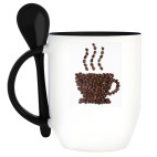 Кружка с ложкой