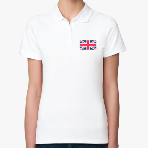 Женская рубашка поло (печать) Britan