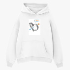 Толстовка худи оверсайз