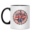 Кружка двухцветная