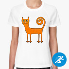 Женская спортивная футболка