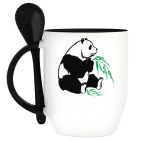 Кружка с ложкой