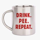 Кружка металлическая