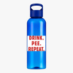 Прозрачная спортивная бутылка