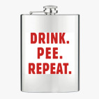 Фляжка стальная