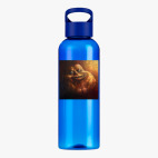 Прозрачная спортивная бутылка