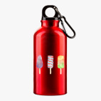 Металлическая бутылка 400 мл UV-DTF