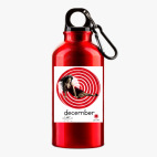 Металлическая бутылка 400 мл UV-DTF