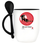 Кружка с ложкой