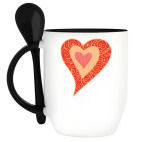 Кружка с ложкой