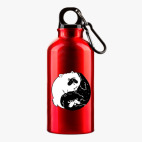 Металлическая бутылка 400 мл UV-DTF