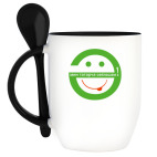 Кружка с ложкой