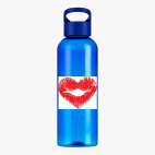 Прозрачная спортивная бутылка