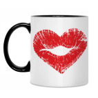 Кружка двухцветная