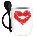 Кружка с ложкой