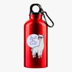 Металлическая бутылка 400 мл UV-DTF