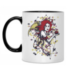 Кружка двухцветная