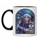 Кружка двухцветная