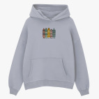 Толстовка худи оверсайз