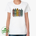 Женская футболка органик