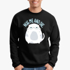 Hug me and die Толстый котик