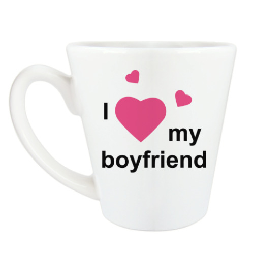 Чашка Латте I love my Boy