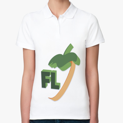 Женская рубашка поло FL Studio