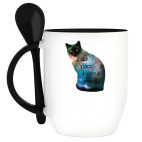 Кружка с ложкой