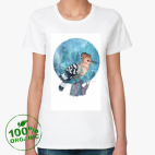 Женская футболка органик