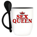 Кружка с ложкой