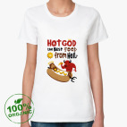 Женская футболка органик